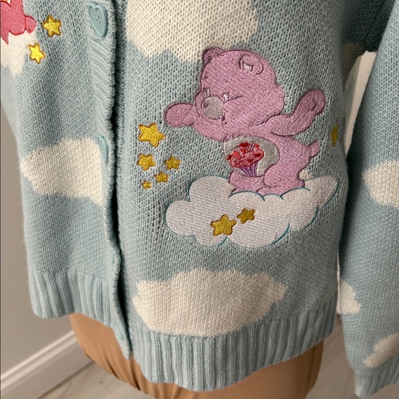 Care Bears Cloud Chunky Knit Skimmer Cardigan - Picture 9 of 11